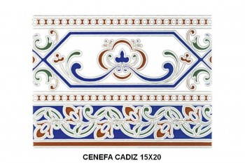 AZULEJO SEVILLANO CADIZ 20X30