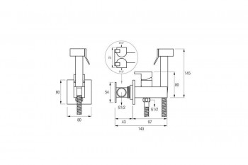 GRIFO BIDE ISEO CROMO