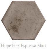 SERIE HOPE HEX MATT 15X17,30